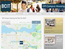 Tablet Screenshot of bcit.rentbc.com